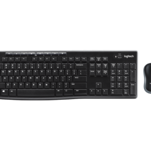 סט מקלדת ועכבר אל חוטי Logitech Wireless Desktop MK270