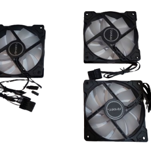 מאווררים למארז Antec 120mm RGB 3 Pack Fan 1 Master+2 SLAVE