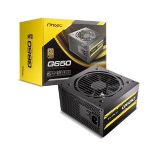 ספק כוח ANTEC ATOM G650 120MM Silent Fan Semi-Modular 80Plus Gold