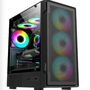 מארז Antec VX300M ARGB Black Mini-Tower 4x120mm Fan Include
