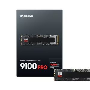 דיסק פנימי Samsung 9100 PRO 1TB Gen5 M.2 NVME 2.0 14700/13300 RW