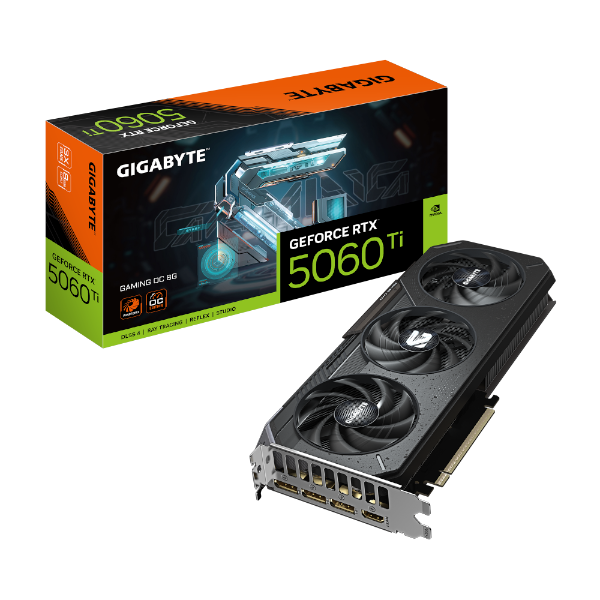 כרטיס מסך Gigabyte RTX 5060 Ti Gaming OC 8GB