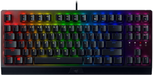 מקלדת גיימינג Razer BlackWidow v3 TKL Wired RGB Green Switches