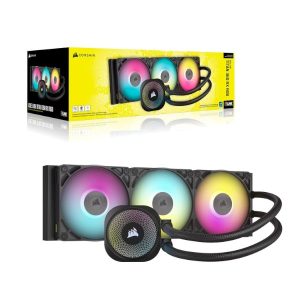 קירור נוזלי Corsair iCUE TITAN 360 RX RGB Black 360mm AIO
