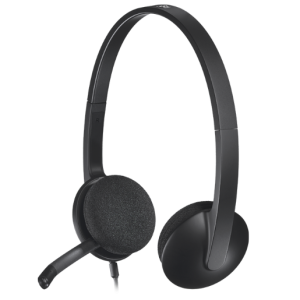 אוזניות Logitech USB Headset H340 With Microphone