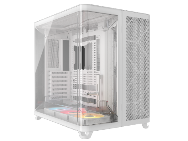 מארז Corsair AIR 5400 RS-R ARGB E-ATX 3XUSB 3.2 Type-C White