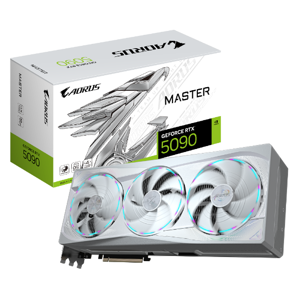 כרטיס מסך AORUS GeForce RTX 5090 MASTER ICE 32G