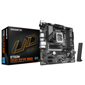 לוח אם Gigabyte B760M DS3H WF6E GEN5 Micro-Atx DDR5