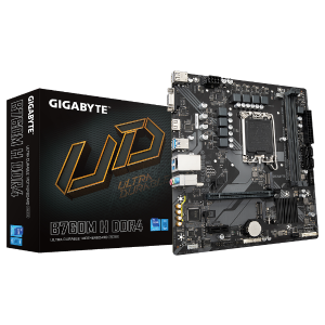 לוח למעבדי אינטל Gigabyte B760M H DDR4 Micro Atx LGA1700