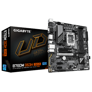לוח Gigabyte B760M DS3H GEN5 M-ATX DDR5 DP HDMI LGA1700