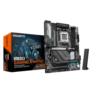 לוח אם GIGABYTE B850 GAMING X WIFI6E ATX DDR5 AM5 BT 2.5 GBE LAN