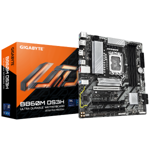לוח אם GIGABYTE B860M DS3H 1.0 Micro-ATX DDR5 LGA1851 2.5GbE Lan