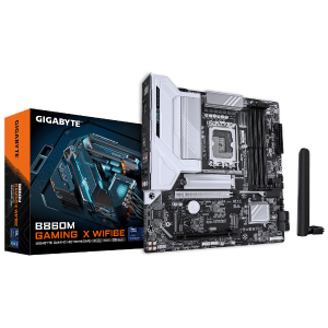 לוח למעבד דור 15 Gigabyte B860M GAMING X WIFI6E ATX 2.5GB LAN