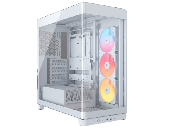 מארז Corsair FRAME 4500X E-ATX 2XUSB 3.2-A 1XUSB3.2 Type-C White