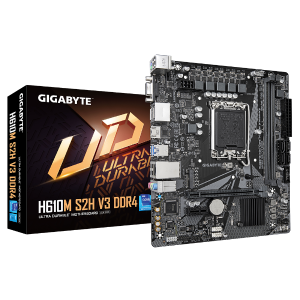 לוח למעבדי אינטל Gigabyte H610M S2H V3 Micro-ATX VGA DP HDMI