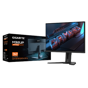 מסך שטוח Gigabyte M32UP 31.5 SS IPS 1ms 4K UHD 160Hz KVM HDR400