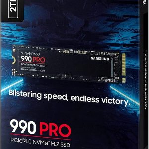 דיסק פנימי Samsung 990 PRO 2TB GEN4 up to 7450 read 6900 Write
