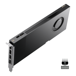 כ. מסך PNY NVIDIA RTX PRO 4000 Blackwell GPU 24GB 8960 Cuda Cores