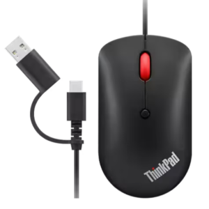 עכבר חוטי Lenovo ThinkPad USB-C Wired compact Mouse