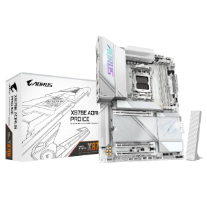 לוח אם GIGABYTE X870E AORUS PRO ICE WIFI7 ATX DDR5 AM5 BT 2.5GBE