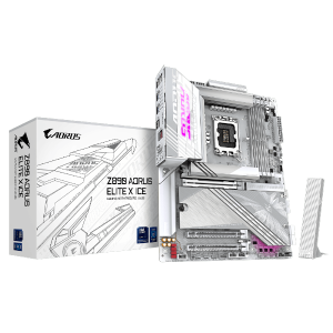 לוח לאינטל דור 15 Gigabyte Z890 AORUS ELITE X ICE ATX LGA1851