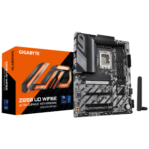 לוח לאינטל דור 15 Gigabyte Z890 UD WIFI6E 2.5GBE LAN ATX LGA1851