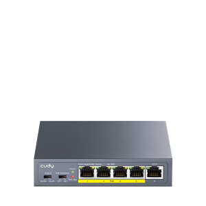 מתג לא מנוהל Cudy GS105P 5-Ports Gigabit Unmanaged POE Switch