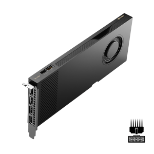 כ.מסך PNY NVIDIA RTX 4000 ADA 20GB 327.6 TFLOPS Tensor Core
