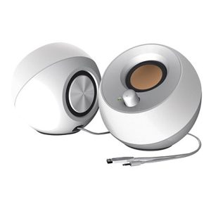 רמקולים למחשב USB powered White Creative Pebble
