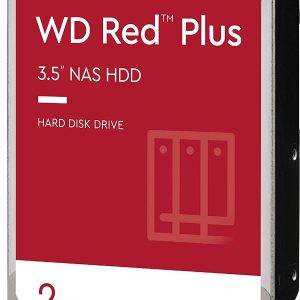 דיסק פנימי WD Red Plus NAS 2TB HDD 5400RPM 256MB Cache SATA III