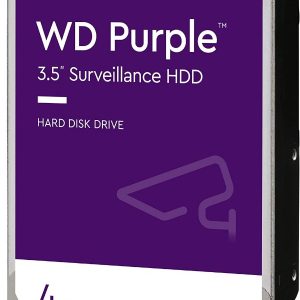 דיסק קשיח פנימי לנייח WD 4TB Purple 5400rpm 128MB 3.5