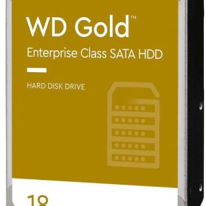 דיסק קשיח פנימי לנייח WD GOLD 18TB 512MB 7200rpm 3.5 SATA3 6GB/PS