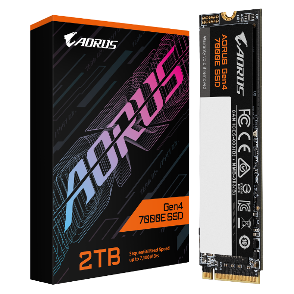 דיסק פנימי AORUS Gen4 7000E 2TB SSD NVME 2280
