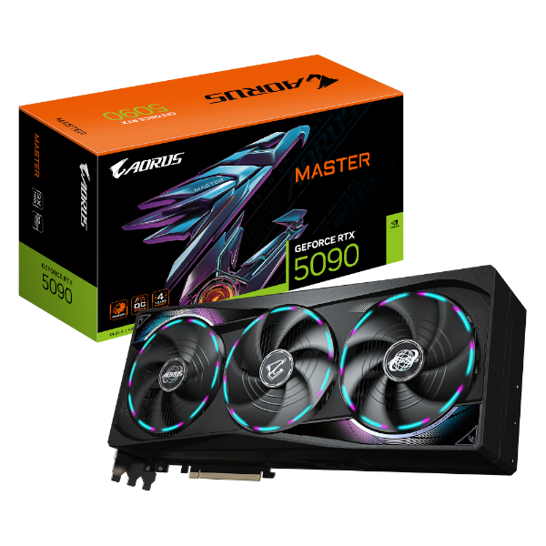 כרטיס מסך AORUS GeForce RTX 5090 MASTER 32G PCIE5