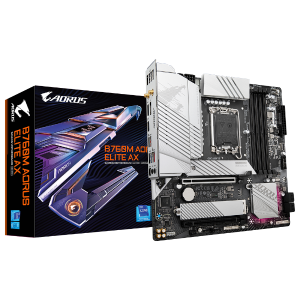 לוח Gigabyte B760M AORUS ELITE AX REV1.3 DDR5 mATX WIFI BT