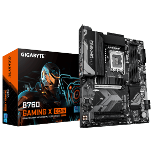 לוח למעבדי אינטל Gigabyte B760 Gaming X Gen5 DDR5 ATX LGA1700