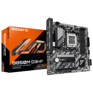 לוח אם Gigabyte B850M D3HP 1.2 mATX DDR5 AM5 1GbE Lan USB-C