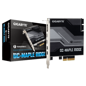 כרטיס הרחבה ללוחות Gigabyte נתמכים  Gigabyte Thunderbolt 4