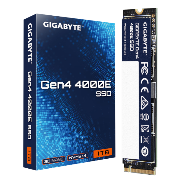 דיסק פנימי Gigabyte 4000E 1TB Gen4 SSD NVME 2280