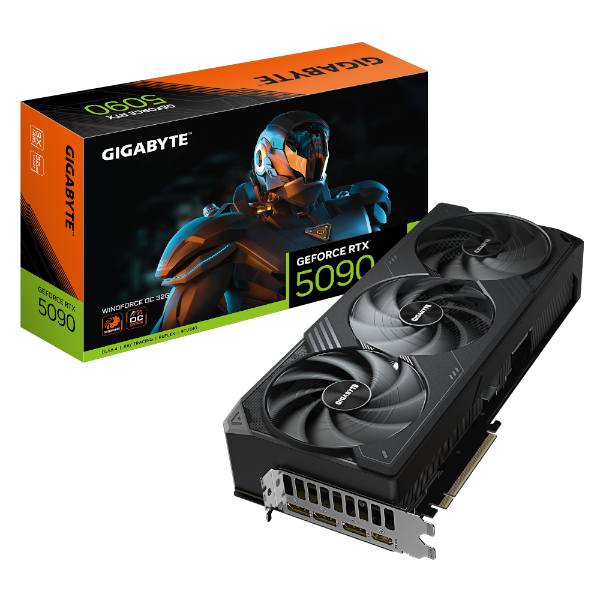 כרטיס מסך Gigabyte GeForce RTX 5090 WINDFORCE OC 32G
