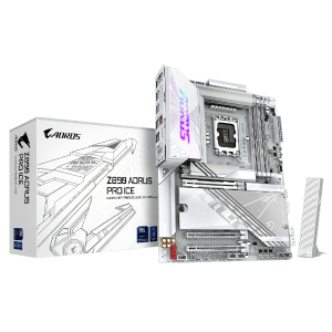 לוח לאינטל דור 15 Gigabyte Z890 AORUS PRO ICE 5GbE ATX LGA1851