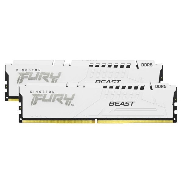 Kingston Fury Beast White Expo 32GB 2X16 6000MHZ DDR5 CL30