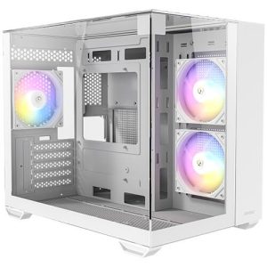 מארז Antec CX600M Trio ARGB White Micro-ATX