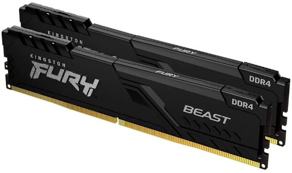 זכרון לנייח Kingston Fury Beast 128GB 2x64GB 5600MHz DDR5 CL40