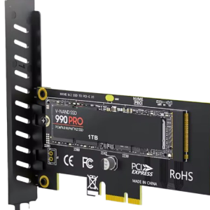 כרטיס הרחבה PCIe x1 to M.2 Adapter Support 2280 M.2