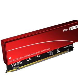 כרטיס הרחבה PCIe x16 to M.2 Adapter w/HS Support 2280 M.2