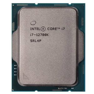 מעבד דור 12 INTEL I7-12700K Tray 12 Cores 5Ghz Unlocked NO FAN