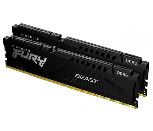 זכרון לנייח Kingston FURY Beast 64GB 2x32GB 5600Mhz DDR5 CL36 AMD
