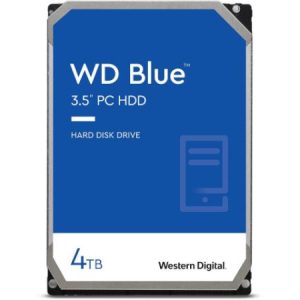 דיסק קשיח פנימי 3.5 Western Digital Blue 4TB SATA6 Gb/s 256MB