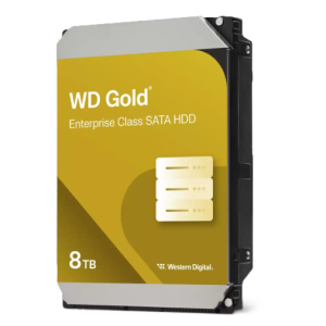דיסק קשיח 3.5 לנייח WD 8TB Gold Enterprise 256MB Cache 7200RPM